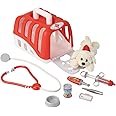 Theo Klein 4831 - Rescue Team Max & Dr. Kim Vet's Transport Box with Cuddly Dog, Toy