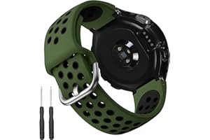 TOPsic Forerunner 235 Cinturino/Forerunner 735XT Bracciale, Silicone Braccialetto Ricambio Sportivo Cinturino per Forerunner 235/235 Lite/220/230/620/630/735XT/Approach S20/S5/S6