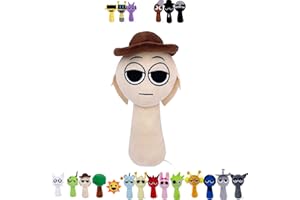 CSZALHLS Sprunki Plush, 7.8'Wenda Plushies Toys, Soft and Cute Plush Stuffed Animal Pillow for Halloween, Thanksgiving, Valentine's Day Birthday Gifts for Boys Girls and Fans-Tunner||7.8inch