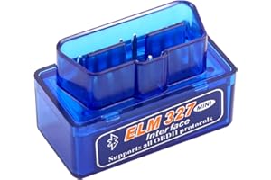 GBULTR Scanner Bluetooth OBD2 per Auto,Scanner Bluetooth per Auto Multimarca, Diagnostica Multimarca, ELM327 Bluetooth OBD2, diagnostica Auto- Lettore di Errori e Guasti per Auto