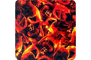 HYDRA WATER TRANSFER PRINTING Lámina hidroimpresión Film Water Transfer Printing hidrografía hydrographics Kit hydrodipping Llamas y Calaveras Medidas: Ancho: 100cm. Largo: 200cm (HLC-055)