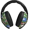 BANZ Soft & Comfortable Earmuffs with Hearing Protection for Babies & Toddlers (Industry Leading Noise Reduction Rating) 0-2 Years Baseball