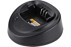 AKOZON CP040 Caricabatterie, 12V Walkie Talkie Adattatore di Alimentazione per Walkie Talkie Caricabatterie Alimentatore EP450 GP3188 GP3688 CP040 Spina EU Alta efficienza di utili