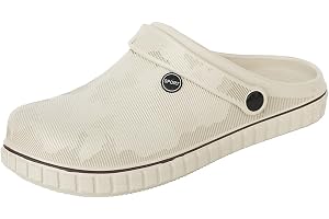 SECHRITE Herrträskor, mules slip-on trädgårdsarbete sjuksköterska vattenskor för män halkfria vattentäta stängda tåskor sanda