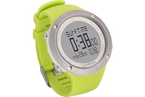 Yajun Scuba Diving Computer Watch Smart Compass for Underwater Sports with Large Screen Waterproof Casual Timer Count Down,Green