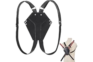 nbeads Schwert Rücken Holder, Schwarze Schwerttasche Schwertgürtel Einstellbare Schwert Frosch Mittelalterlicher Rückengürtel Schwert für Kostüme Cosplay Party
