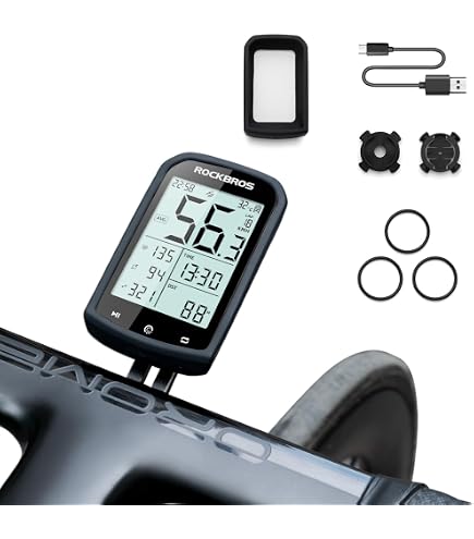 Ordinateur De Vélo Sans Fil étanche Hsthe Sea - Compteur Vitesse, Distance, Réveil Automatique - Écran LCD