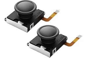 Gulikit Hall Effetto Joystick Senso Sostituzione per JoyCon (No Drift), kit di Riparazione per Joystick Sinistro/Destro, Accessori per Switch/Switch OLED/Switch Lite