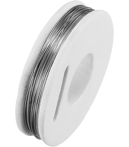 Heizdraht Aus Nickelchrom (Cr20Ni80), 1 Mm Dick, 4,9 M Länge – Für Öfen & DIY-Projekte Bis 1200°C