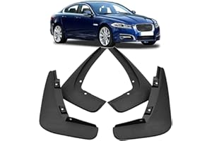 ZDDYUU Car Mud Flaps for Jaguar XF 2009-2015 2010 2011 2012 2013 2014, MudFlaps Mudguards Fender Splash Guards Anti-Collision Front Rear Wheel Protection Accessories