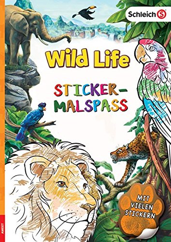 Preisvergleich Produktbild SCHLEICH® Wild Life - Sticker-Malspaß