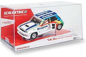 SCALEXTRIC - Coche de Carreras Original - Coche Slot Escala 1:32 (Renault 5 Turbo - Puras)