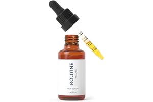 Routine Wellness Advanced Hair Serum - Nourishing Scalp Treatment for Enhanced Hair Support and Thickness with Natural Oils, Id