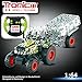 Produktbild Tronico Metallbaukasten, RC Traktor mit Anhänger, Claas AXION 850, Infrarotsteuerung, 462 Teile, LED Licht, 4-farbige Aufbauanleitung, inklusive Werkzeug, Micro Serie, ab 12 Jahren, rcee