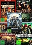 Fluch der Karibik 1 - 5 (Pirates of the Caribbean) Collection [5-DVD] Kein Box-Set - Johnny Depp