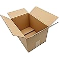Lot De 100 Cartons Américains 20x15x9 Cm – Simple Cannelure, Parfaits Pour Expédition, Déménagement Ou Stockage
