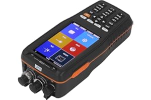 FYDUN OTDR-Glasfasertester, Optisches Zeitbereichsreflektometer OTDR-Glasfasermessgerät 4-in-1-Glasfasertester 3,97 Zoll 0-60 Km Reichweite