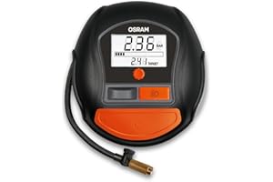 OSRAM TYRE inflate 1000, Szybki kompresor do opon ze zwijanym kablem, OTI1000, 11,1 V