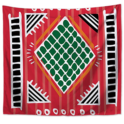 Preisvergleich Produktbild Indigene Geometrische Wandteppiche Indianer Stammes Totem Wandkunst Tapisserie Ethnische Folk Kultur Wandbehang Boho Beach Decke Tagesdecke Tischdecke Vorhang Wohnheim Wand Dekor Pattern3 59 * 51in