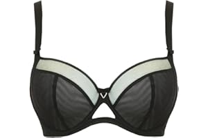 Curvy Kate Damski biustonosz balkonowy Victory na co dzień, przezroczysty