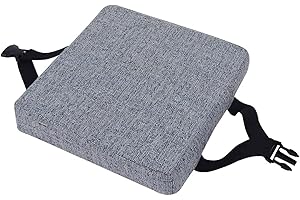 SWD TWTH Cojines de silla, cojines antideslizantes para sillas de comedor, cojines de asiento cuadrados lavables, tapete de silla para taburetes de jardín, interiores y exteriores (35 x 35 x 5 cm,