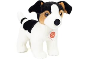 HERMANN TEDDY Teddy Hermann 91967 - Cucciolo di peluche Jack Russell Terrier, 28 cm