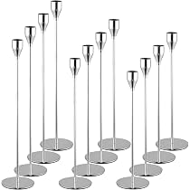 Kerzenhaltern Gold 21 Stück, 7 Sets 33/28/23cm Ker Produktbild-Vorschau 2