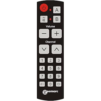 Geemarc Easy Universal Remote Control with 20: Amazon.co.uk: Electronics