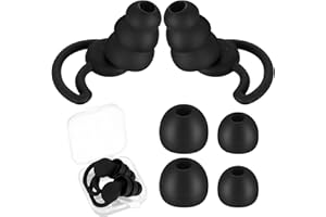 BUT OSWETF 1 para zatyczek do uszu do spania, zatyczki do uszu, do spania, wielokrotnego użytku, silikonowe zatyczki do uszu z redukcją szumów, do podróży, koncertu, snu, koncentracji