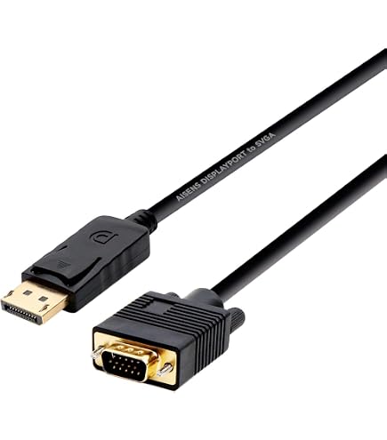 Adaptateur Mini DisplayPort Vers VGA - Résolution Jusqu'à 1920x1200 60Hz - Pour MacBook, IMac, PC - Connecteurs Dorés