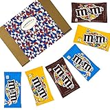 M&M's American Chocolate Selection Gift Box - Chocolate, Crispy & Peanut - Hamper Exclusive To Burmont's