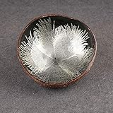 recipiente para dejar llaves Aplicación: el cuenco decorativo de la cáscara de coco es peculiar, adecuado para la recepción del hogar, regalo diario. Procesado a partir de la cáscara de coco natural de Vietnam, se puede utilizar para caramelos, llaves, monedas. Se utiliza para decorar espacios interiores y exteriores, o para recibir mercancías, tanto hermosas como prácticas.