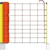 Recinto Per Ovini 90 Cm Altezza 50 M Lunghezza 14 Pali Rete Per