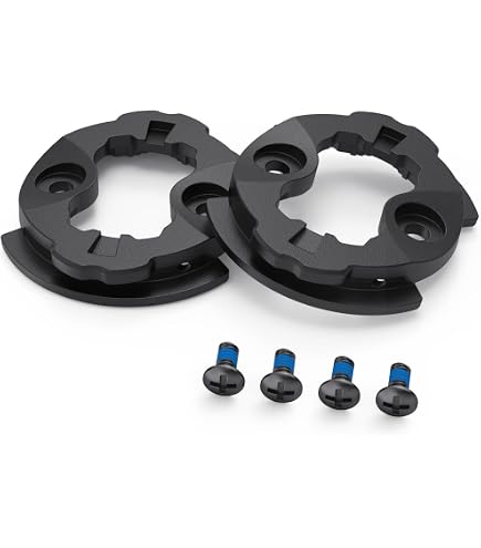 Kit di riparazione base cronometro per bicicletta, compatibile con modelli Garmin 540/840, staffa per computer da bici in lega di alluminio con base fissa con 2 viti (lega di alluminio Kit di riparazione base cronometro per bicicletta, compatibile con modelli Garmin 540/840, staffa per computer da bici in lega di alluminio con base fissa con 2 viti (lega di alluminio