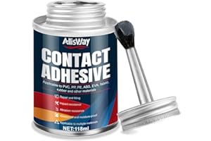 AllisWay Kontaktkleber Planenkleber Neoprenkleber, Kautschukklebstoffe Werden für Teichfolien, Planen, Autodachfolien und PVC-Reparaturen Verwendet