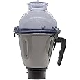 AJS spares- HL1643/ HL1645/ HL1641/ HL1629/ HL1618, Multipurpose Big/Wet Jar for PHILIPS Mixer Grinders (Steel) (1.5 Liter)