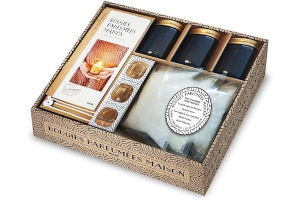 Coffret bougies parfumées maison