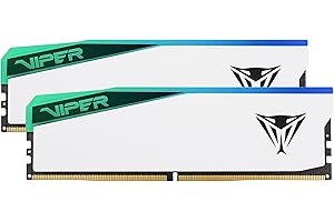 PATRIOT MEMORY Patriot Viper Elite 5 RGB DDR5 32GB (2 x 16GB) 6000MT/s Kit - PVER532G60C30KW