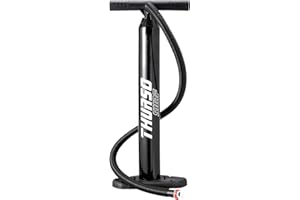 THURSO SURF SUP Inflation Pump, Hand Pump for Inflatable Paddle Board, Double Action 29 Psi, Light Weight, Compact, Includes Hose and HR Valves Adapter, High Accuracy Pressure Gauge