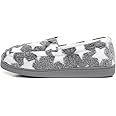 The Slipper Company Grey Womens Moccasin Slipper