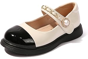 YOSICIL Ballerine Bambina Mary Jane Scarpa Eleganti Ballerine da Bambine e Ragazze Scarpe Primi Passi Bimba Scarpe da Festa Compleanno Matrimonio