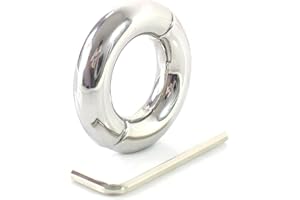 KUTOCESY Metal Cock Ring Anillo Pene Masculino Juguetes Sexuales,Hombres Ereccion Sexo Anillo Retardante, Adulto Sexual Anillo Testicular Juegos Sexuales Para Sexo Pareja (3.3cm/1.3in)
