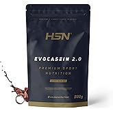HSN Micellar Casein Evocasein 2.0 | Chocolate 500g | Sequential Protein Shake Ideal for Bedtime | With Digezyme&reg; Enzymes | No