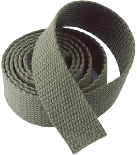 Sangle tissée Ecru au mètre, Différentes largeurs - Accessoires sacs et
