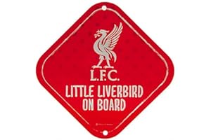 Bourne Gifts Liverpool F.C - Baby on Board Sign (LITTLE LIVERBIRD)