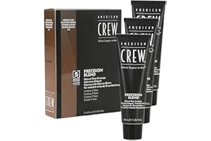 AMERICAN CREW Precision Blend Naturalna Szara Powłoka 3x40ml 5-6 MEDIUM ASH by American Crew