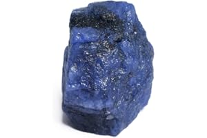 gemhub Genuine Blue Sapphire Gem 120.00 Ct Certified Natural Blue Sapphire, Uncut Rough Healing Crystal Sapphire, gemstone, african - blue sapphire