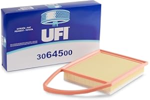 UFI Filters, Filtre à Air 30.645.00, Filtre à Air de Remplacement, Adapté aux Voitures, Applicable sur Divers Modèles de Citroen, Fiat, Mitsubishi, Peugeot et Toyota