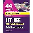 44 Years' Chapterwise Topicwise SOLVED PAPERS 2023-1979 IIT JEE (Jee Main & Advanced) Mathematics