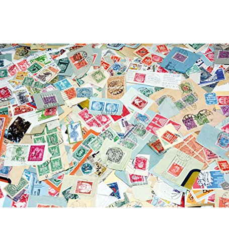 Preisvergleich Produktbild Goldhahn Dachbodenfund - 200 Gramm Briefmarken für Sammler